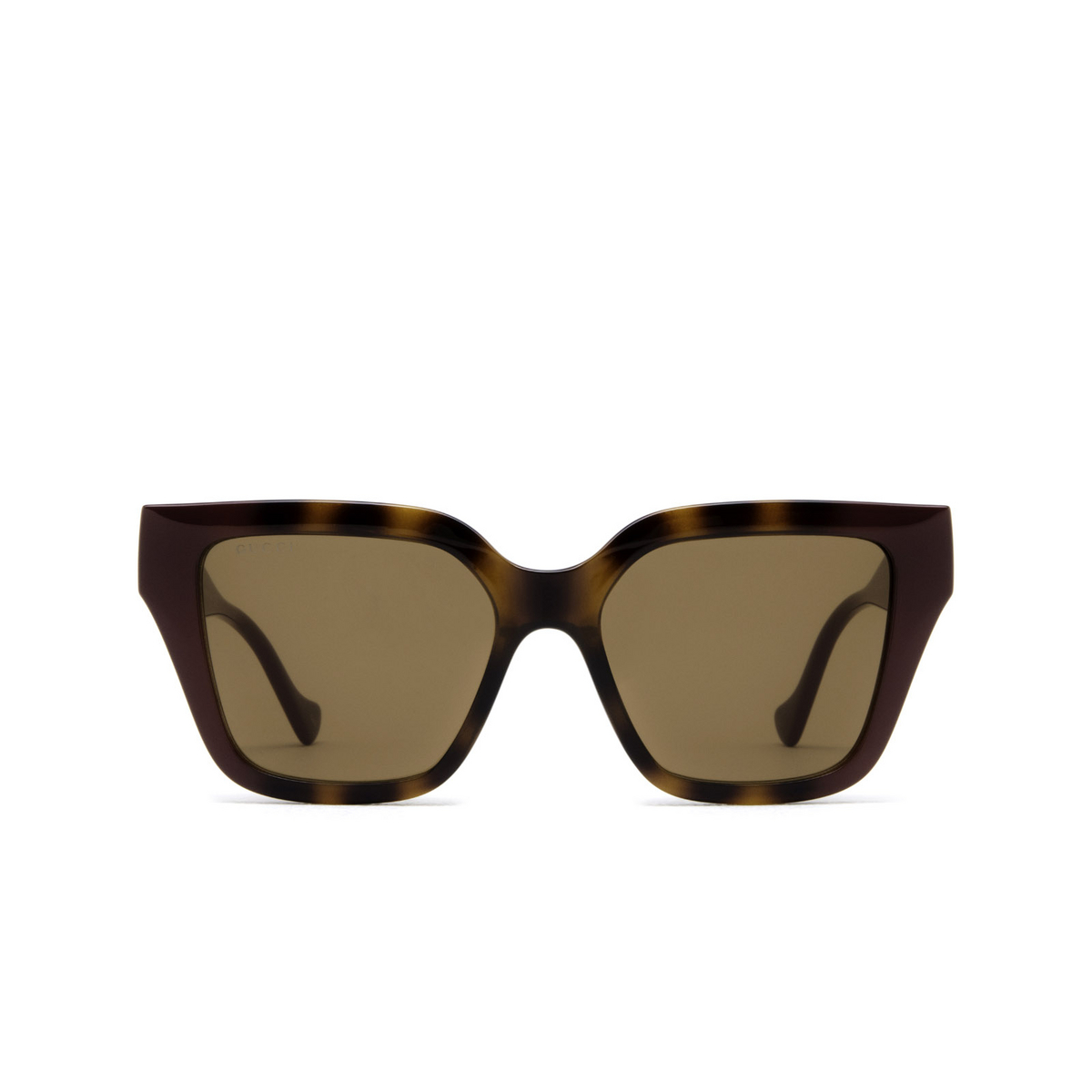 Gucci GG1023S Sunglasses 009 Havana & Burgundy - front view
