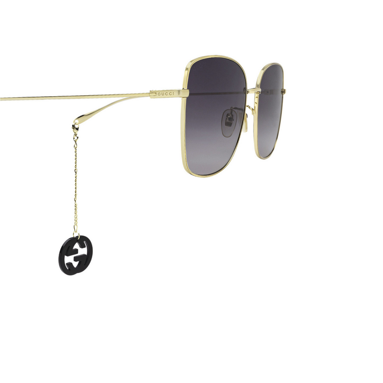 Gucci GG1030SK Sunglasses 001 gold - 3/5