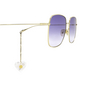 Gucci GG1031S Sunglasses 004 gold - product thumbnail 3/5