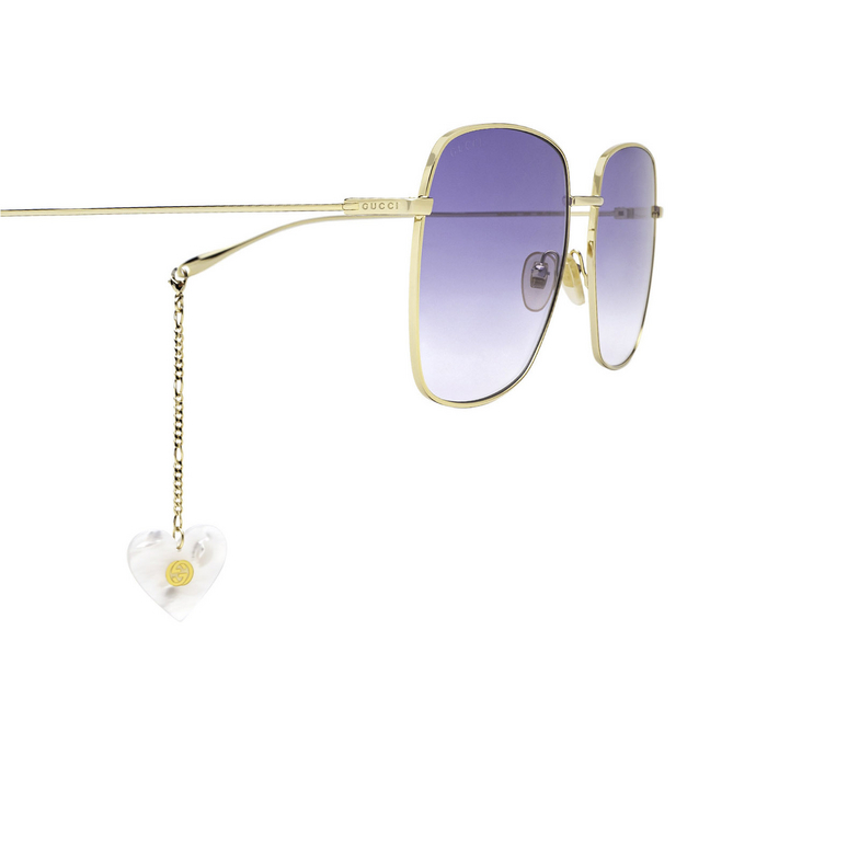 Gucci GG1031S Sunglasses 004 gold - 3/5