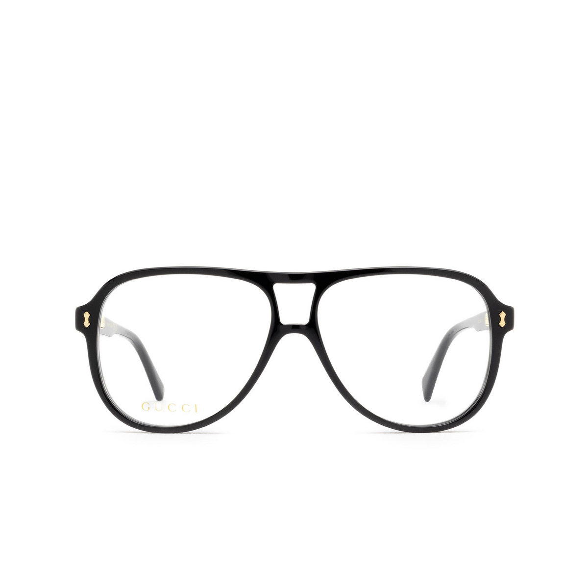 Gucci GG1044O Eyeglasses 001 Black - 1/4