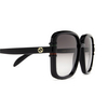 Gucci GG1066S Sunglasses 001 black - product thumbnail 3/4