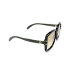 Gucci GG1066S Sunglasses 003 black & green - product thumbnail 2/4