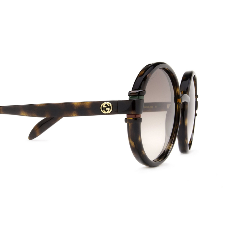 Gucci GG1067S Sunglasses 002 havana - 3/4