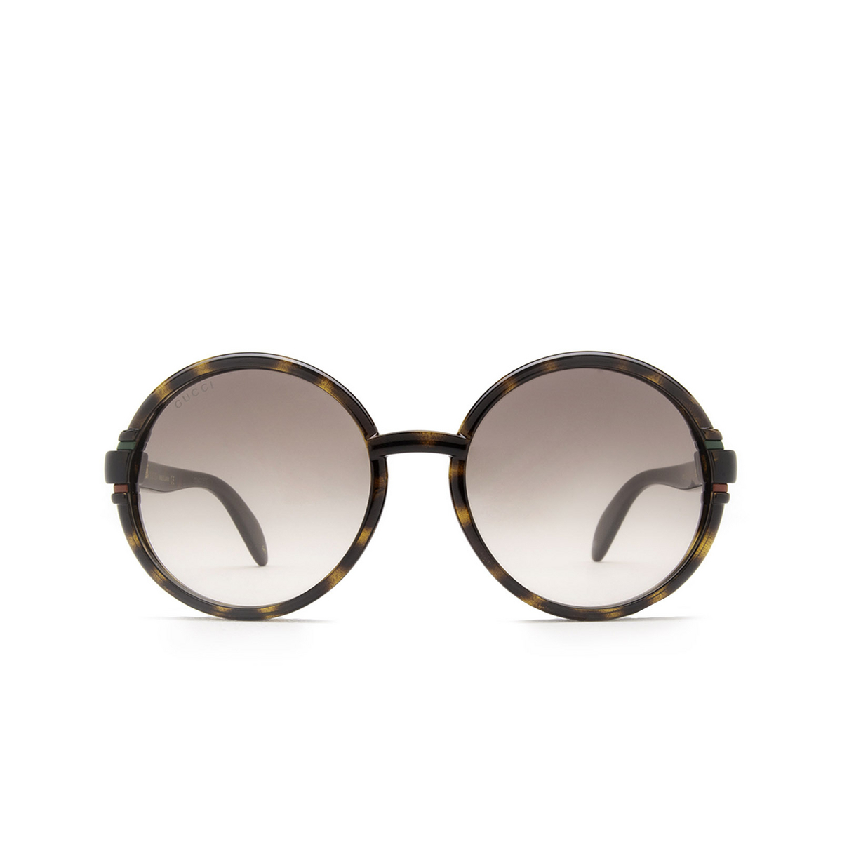 Gucci GG1067S Sunglasses 002 Havana - front view