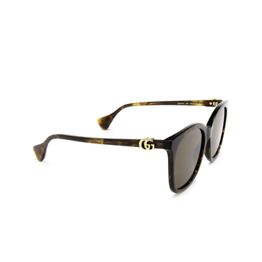 Gucci GG1071S Sunglasses 002 havana - three-quarters view