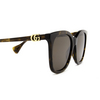 Gucci GG1071S Sunglasses 002 havana - product thumbnail 3/4