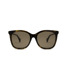 Gucci® Cat-eye Sunglasses: GG1071S color Havana 002.