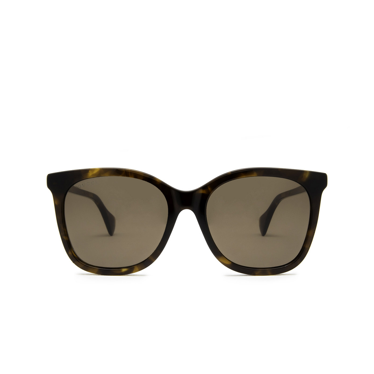 Gucci GG1071S Sunglasses 002 Havana - front view
