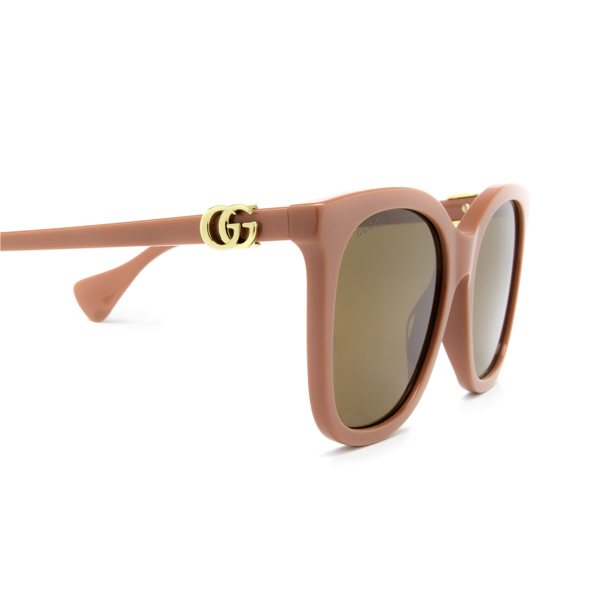 Gucci® Cat-eye Sunglasses: GG1071S color Pink 004 - product thumbnail 3/3.