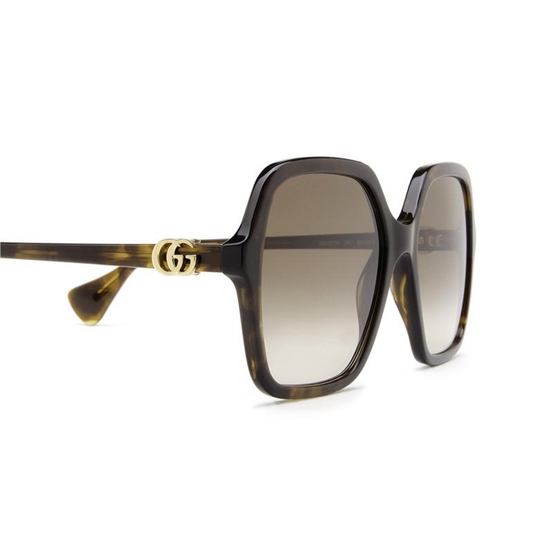 Gucci GG1072S Sunglasses 002 havana - 3/4