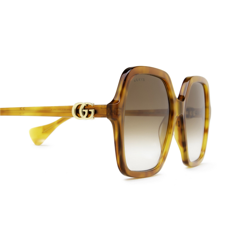 Gucci GG1072S Sunglasses 003 havana - 3/4
