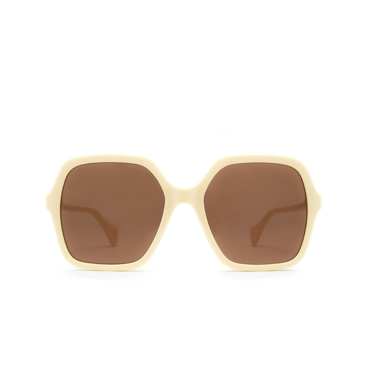 Gucci GG1072S Sunglasses 004 Ivory - front view