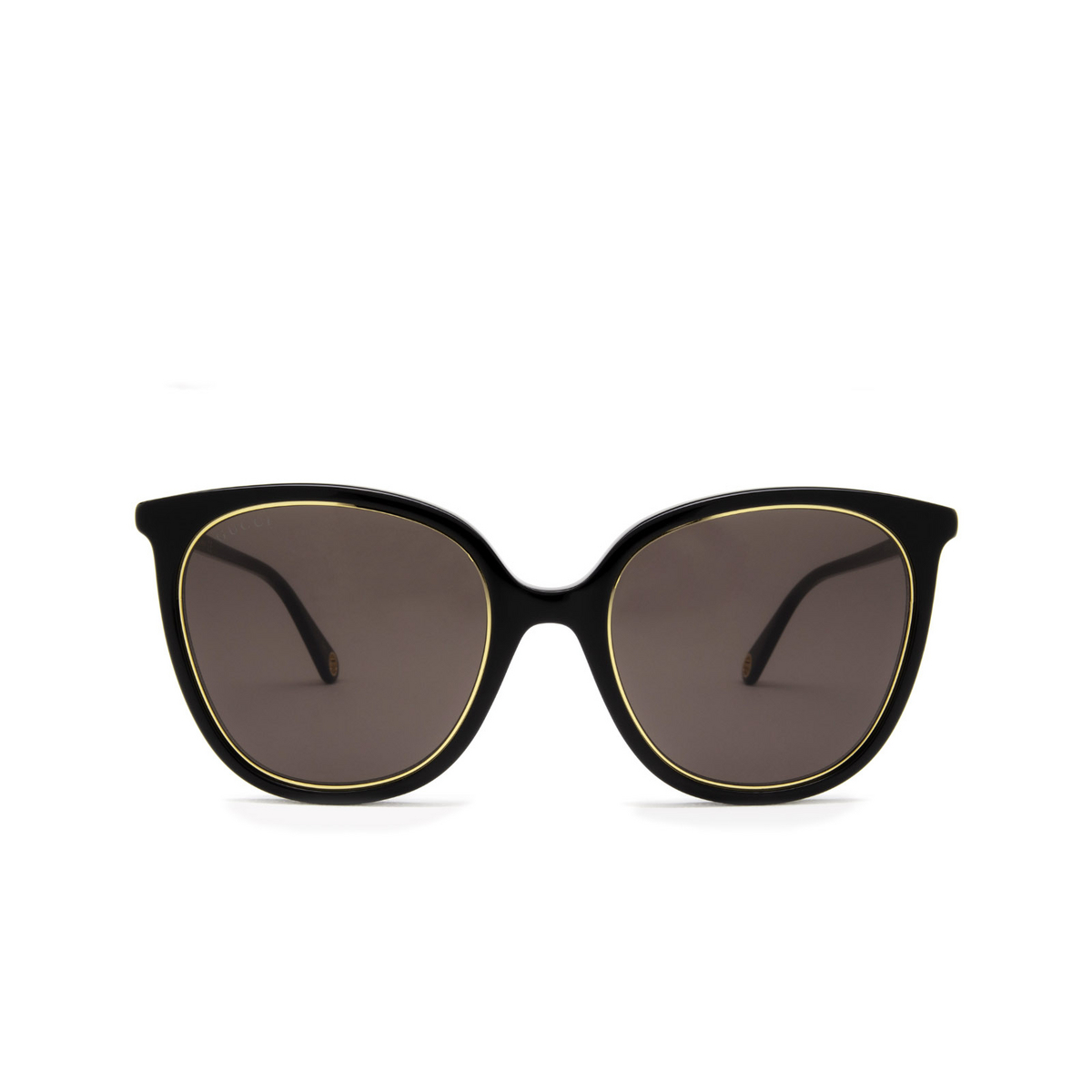 Gucci GG1076S Sunglasses 002 Black - front view