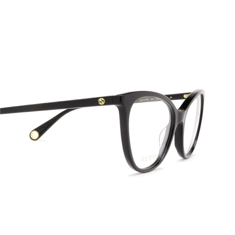 Gucci GG1079O Eyeglasses 001 black - 3/4