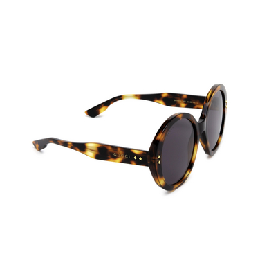 Gucci GG1081S Sonnenbrillen 002 havana - Dreiviertelansicht