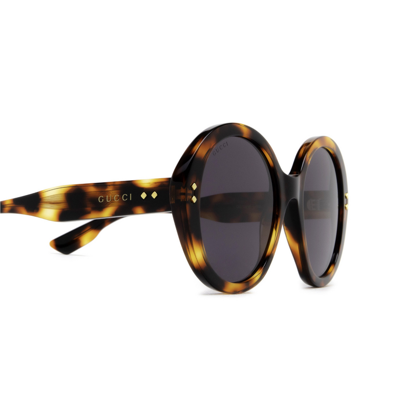 Gucci GG1081S Sunglasses 002 havana - 3/4