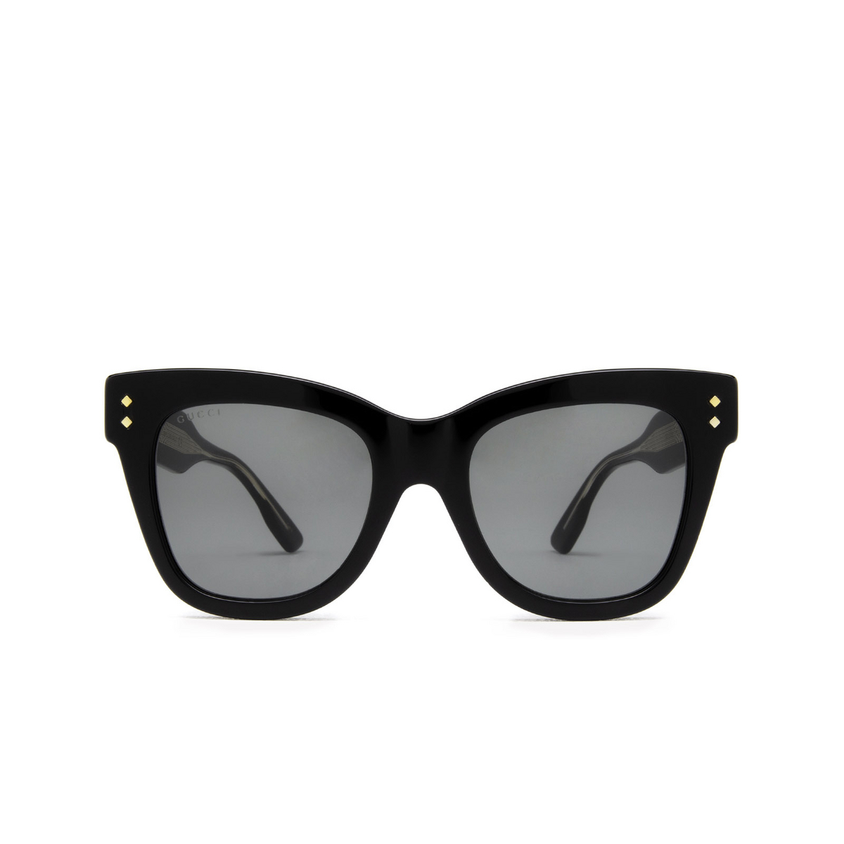 Gucci® Cat-eye Sunglasses: GG1082S color Black 001 - 1/3.