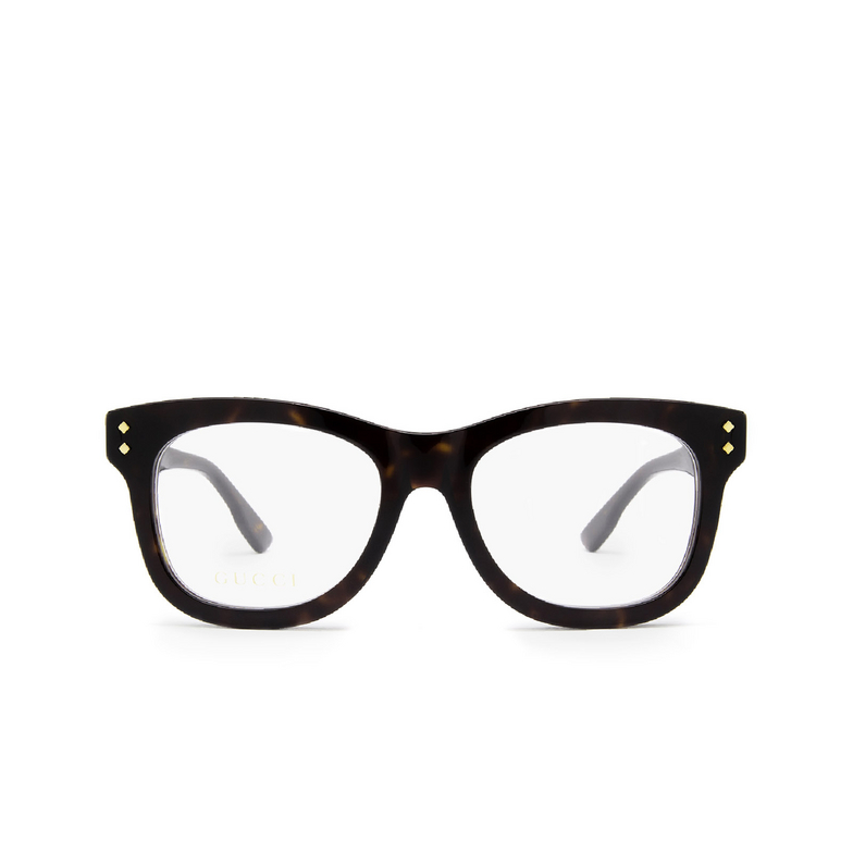 Gucci GG1086O Eyeglasses 007 havana - 1/4