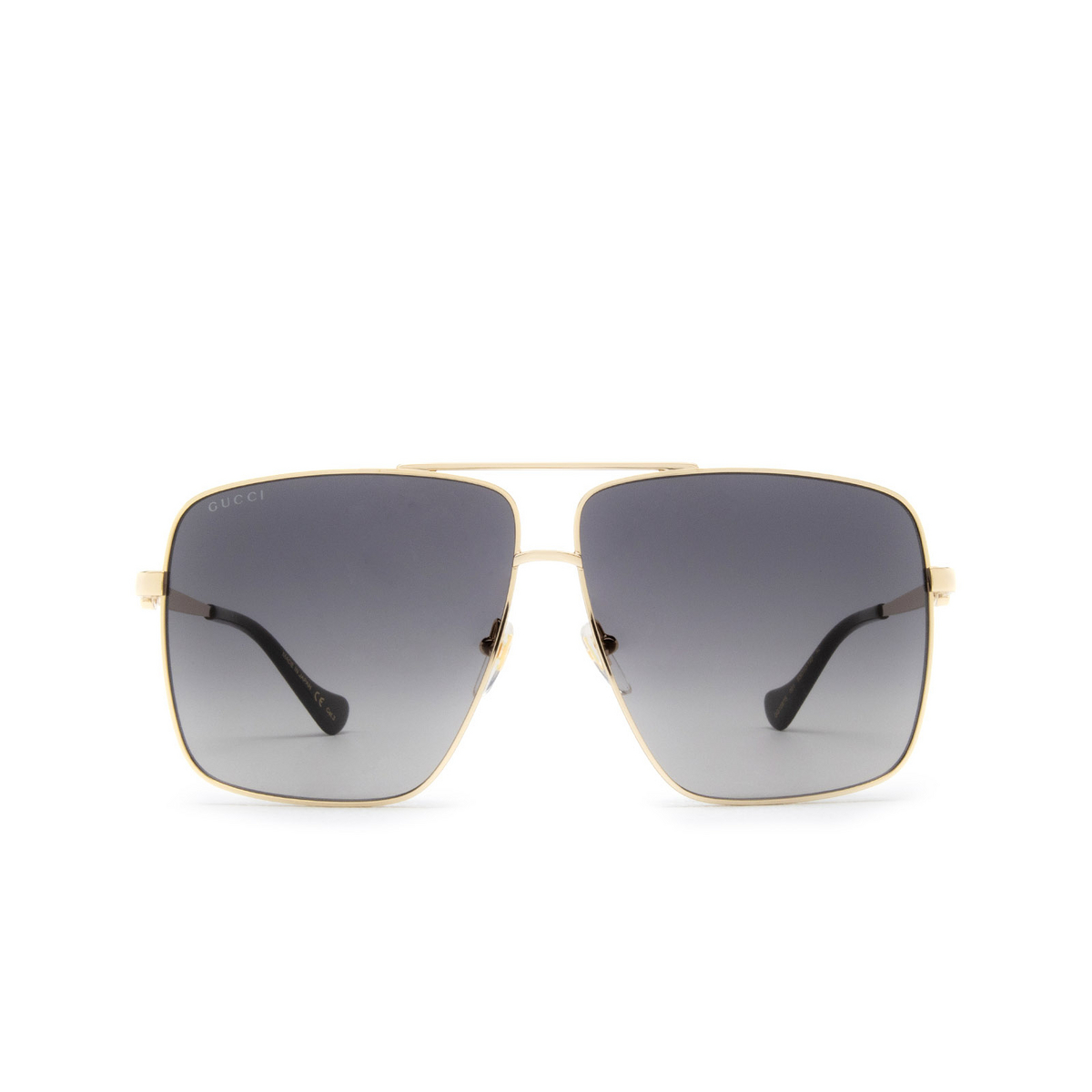 Gucci GG1087S Sunglasses 001 Gold - front view