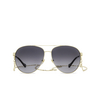 Gafas de sol Gucci GG1088S 001 gold - Miniatura del producto 1/5
