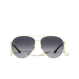Gucci® Aviator Sunglasses: GG1088S color Gold 001.