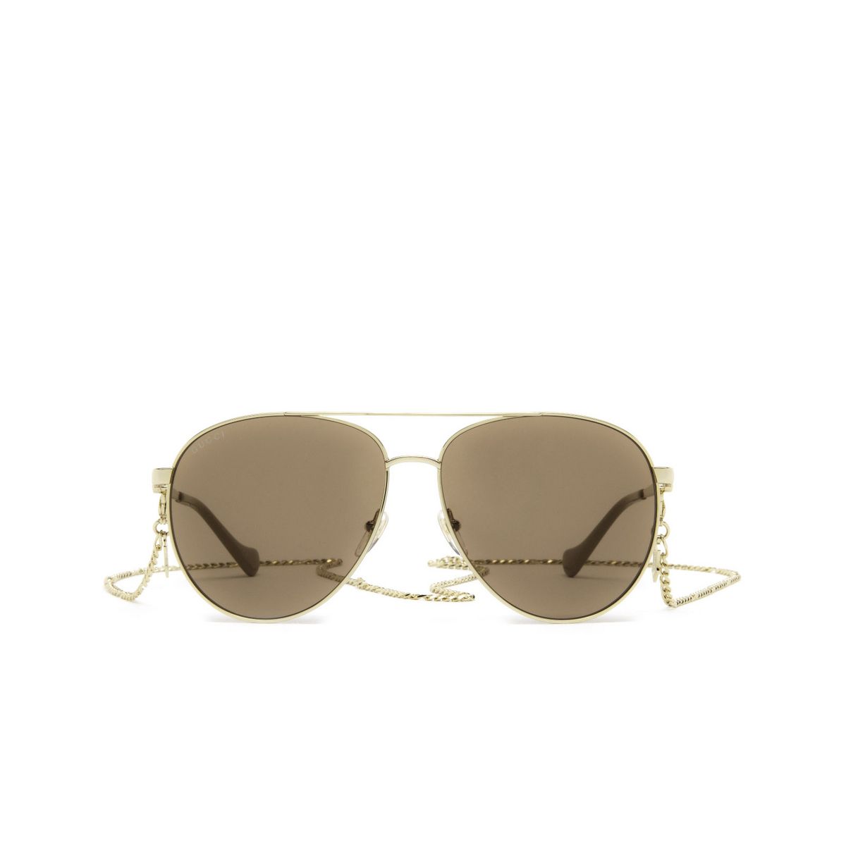 Gucci GG1088S Sunglasses 004 Gold - front view