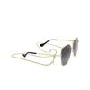 Gafas de sol Gucci GG1089SA 001 gold - Miniatura del producto 2/4