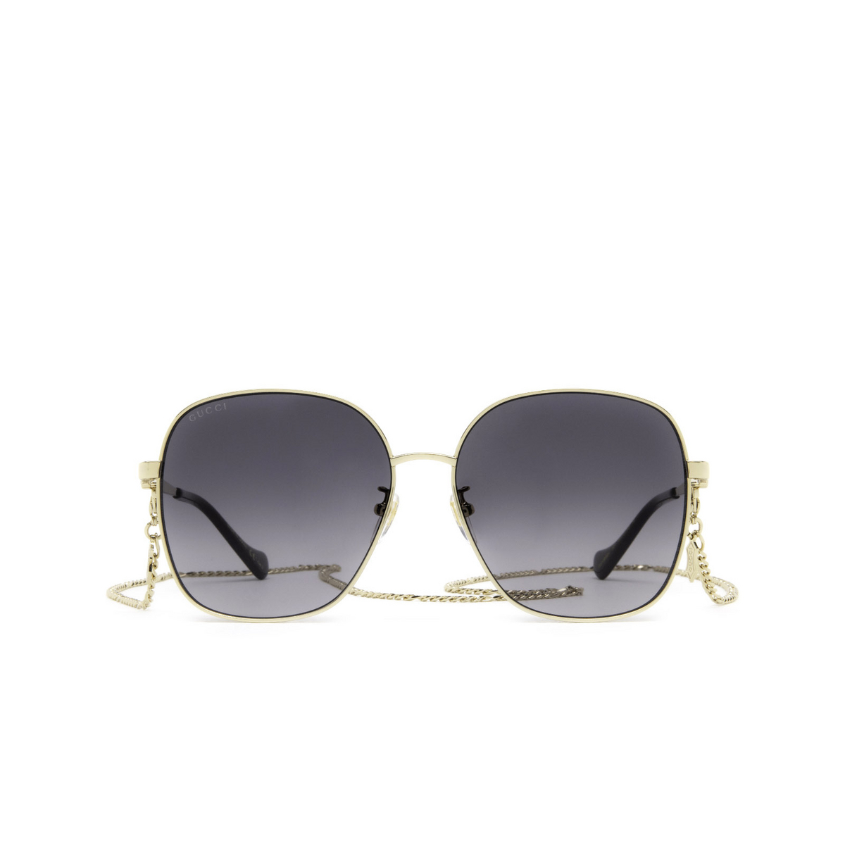 Gucci GG1089SA Sunglasses 001 Gold - front view