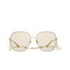 Gafas de sol Gucci GG1089SA 003 gold - Miniatura del producto 1/5