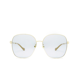Gucci® Square Sunglasses: GG1089SA color Gold 004.