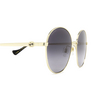 Gafas de sol Gucci GG1090SA 001 gold - Miniatura del producto 3/4
