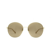 Gafas de sol Gucci GG1090SA 003 gold - Miniatura del producto 1/4