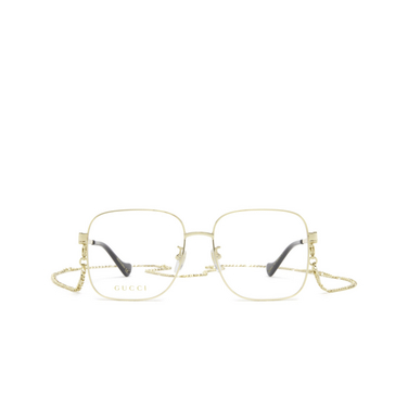Gucci GG1092OA Korrektionsbrillen 001 gold - Vorderansicht