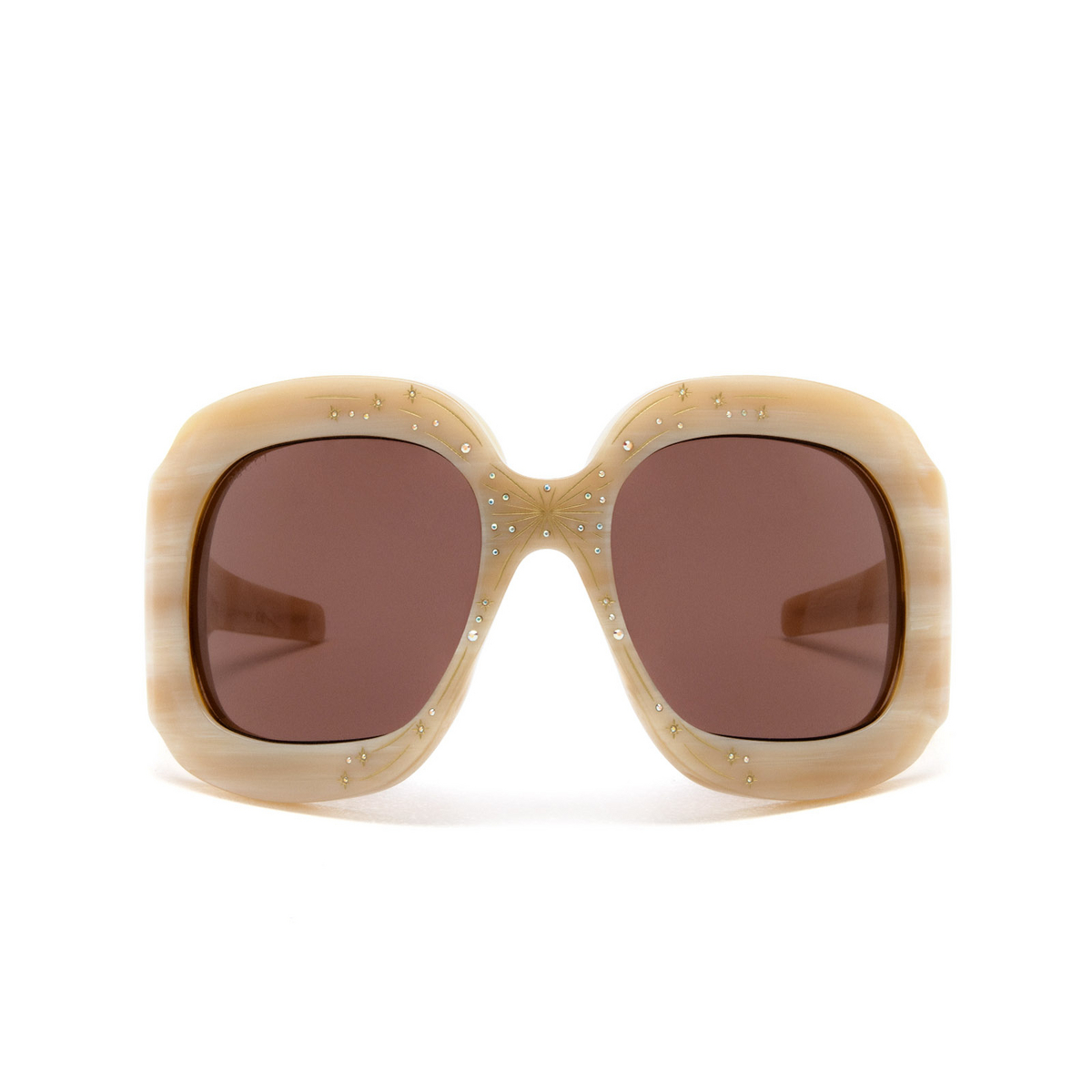 Gucci GG1093S Sunglasses 003 Beige - front view