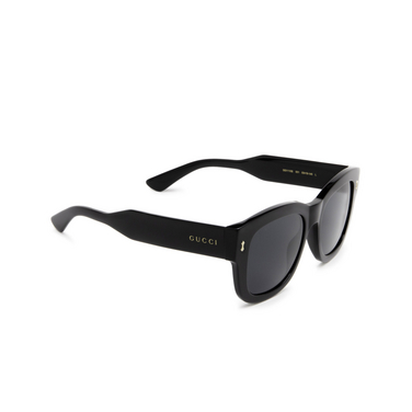 Gucci GG1110S Sunglasses 001 black - three-quarters view