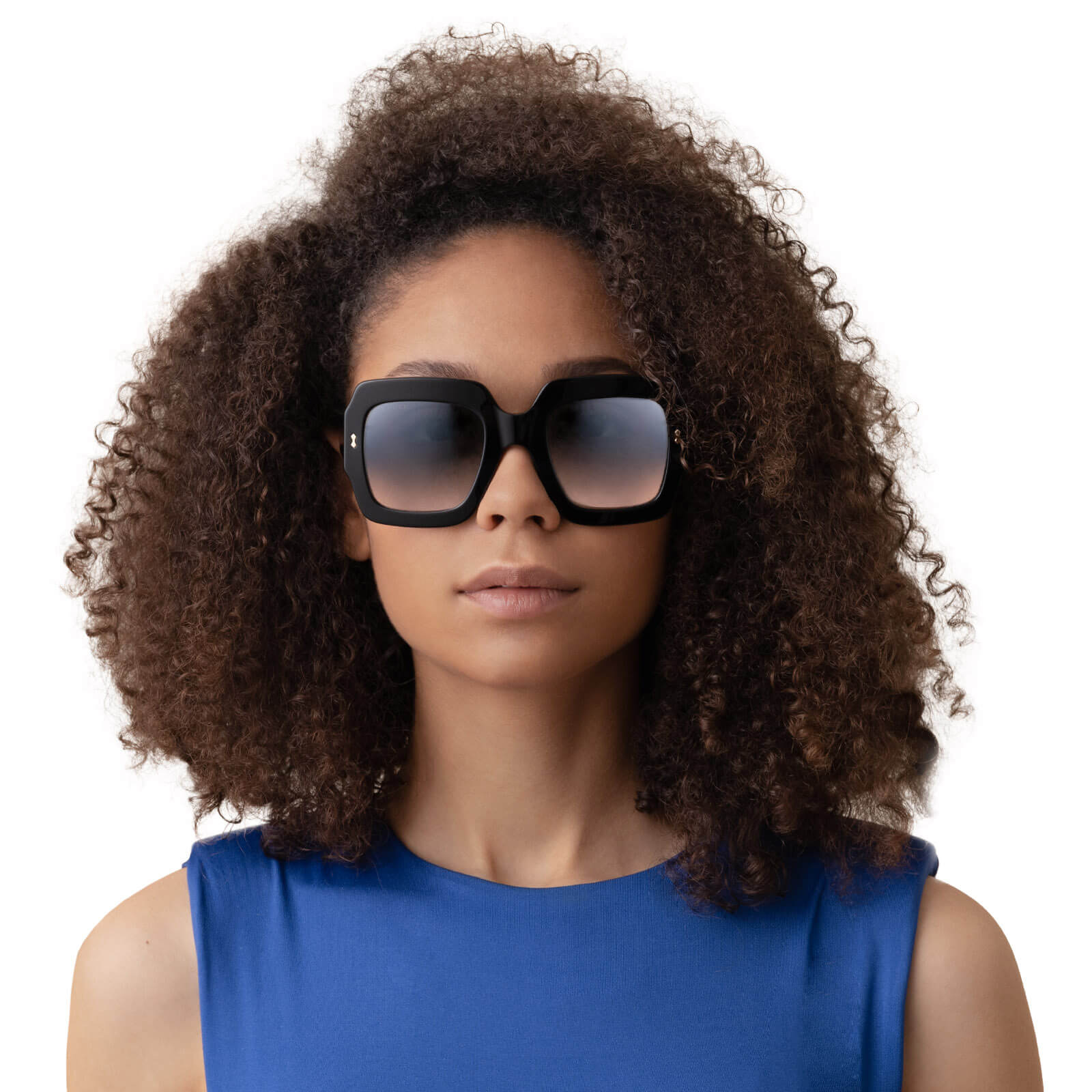 Gucci® Square Sunglasses: GG1111S color 001 Black - product thumbnail 5/5
