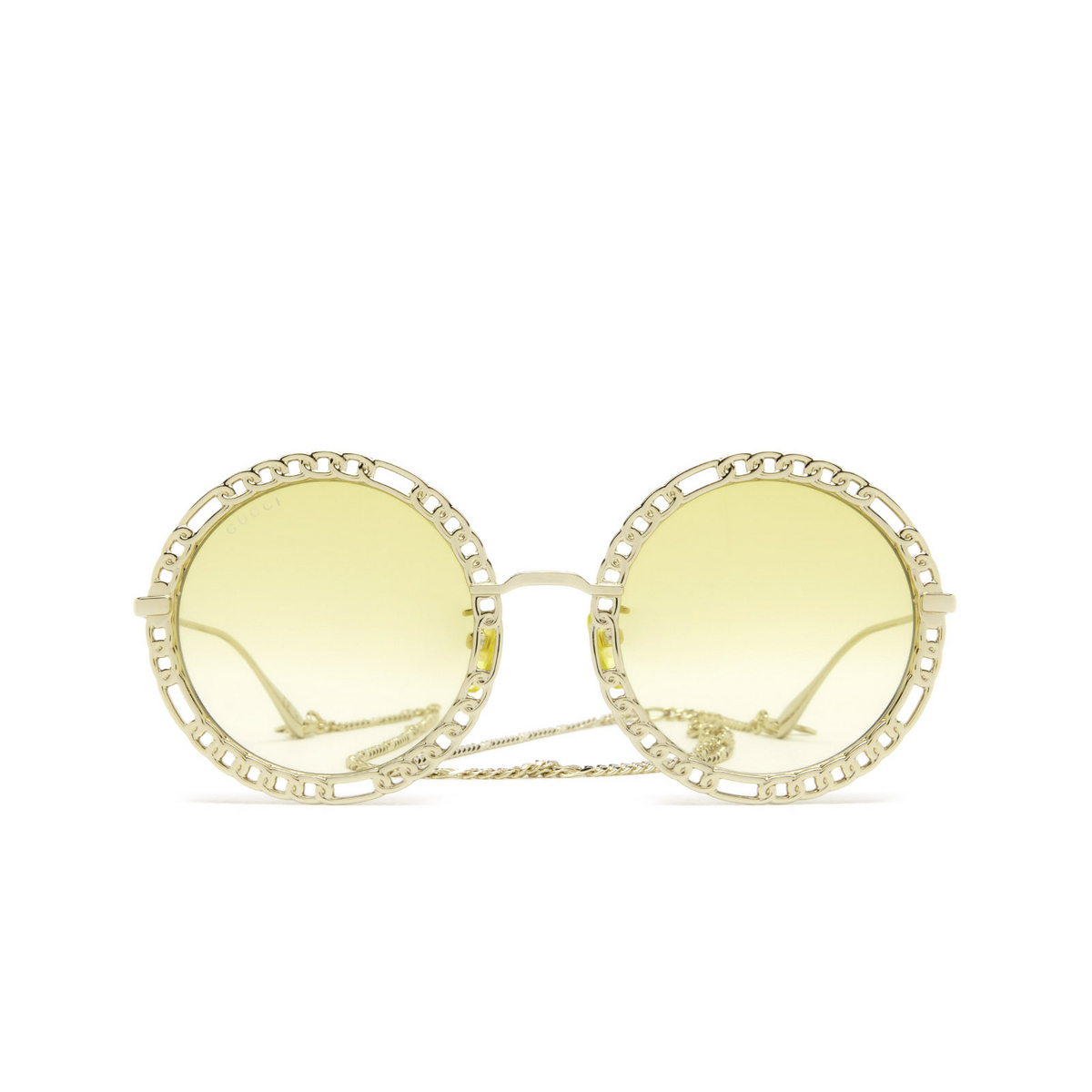 Gucci GG1113S Sunglasses 001 Gold - front view