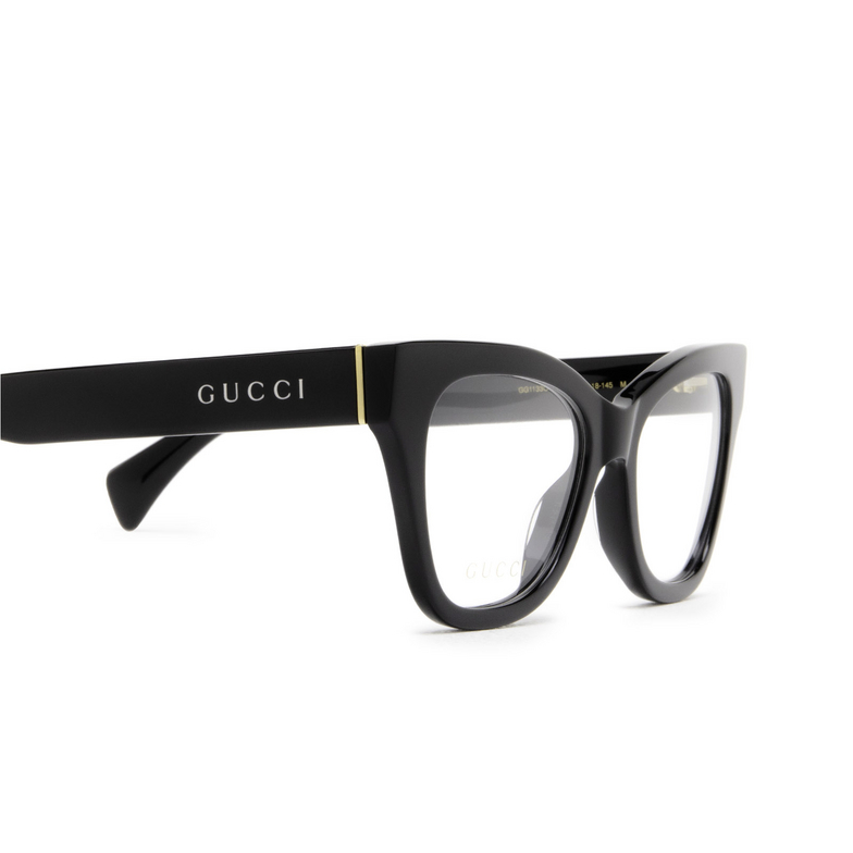 Gafas graduadas Gucci GG1133O 001 black - 3/5
