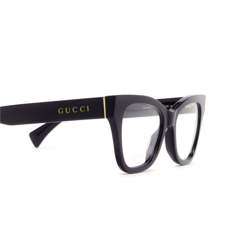Gafas graduadas Gucci GG1133O 002 violet - 3/4