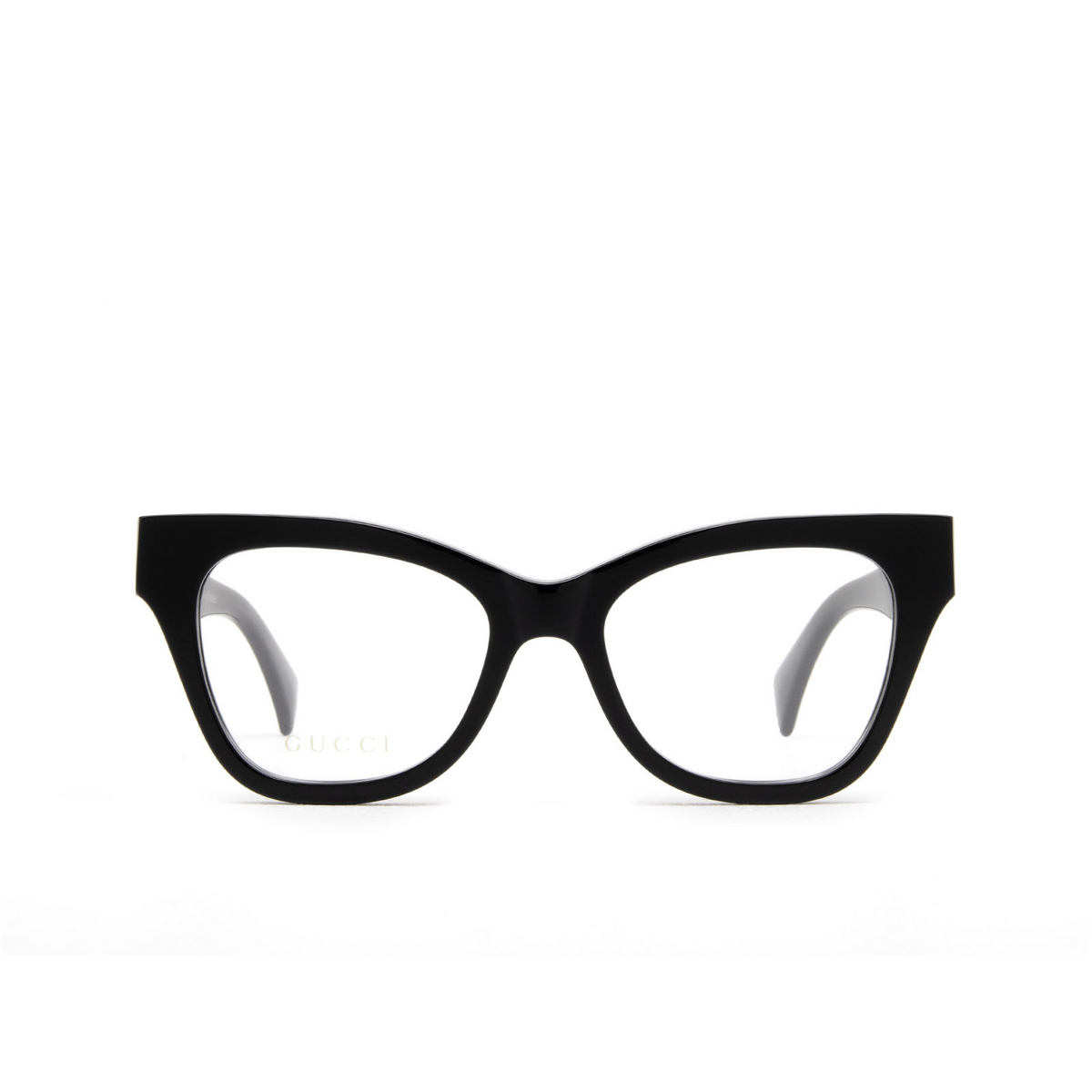 Gucci® Cat-eye Eyeglasses: GG1133O color Black 003 - front view.