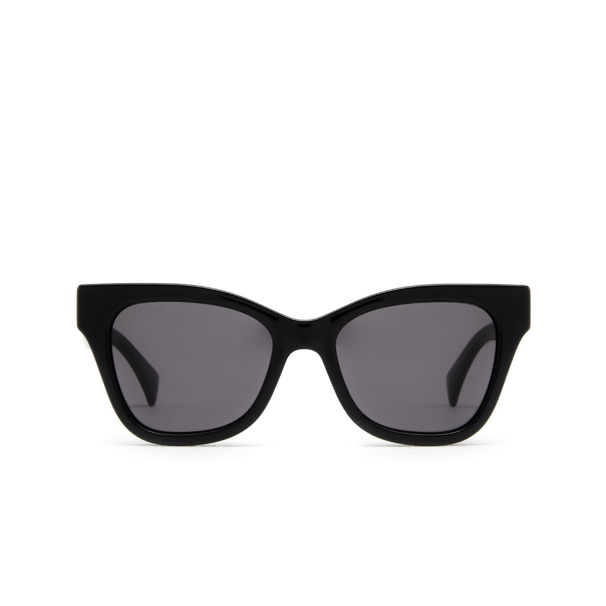 Gucci® Cat-eye Sunglasses: GG1133S color Black 001 - front view.