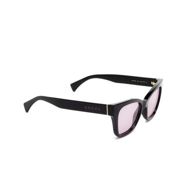 Gucci GG1133S Sunglasses 003 black - three-quarters view