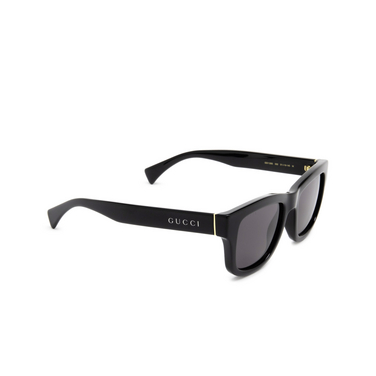 Gafas de sol Gucci GG1135S 002 black - Vista tres cuartos