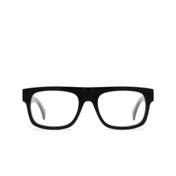 Gucci® Rectangle Eyeglasses: GG1137O color 002 Black 