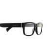 Gucci GG1141O Eyeglasses 001 black - product thumbnail 3/4