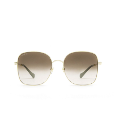 Gucci GG1143S Sunglasses 002 gold - front view