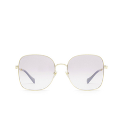 Gucci® Square Sunglasses: GG1143S color Gold 003.