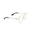 Gucci GG1144O Eyeglasses 001 gold - product thumbnail 2/5