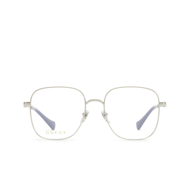 Gucci GG1144O Korrektionsbrillen 002 silver - Vorderansicht